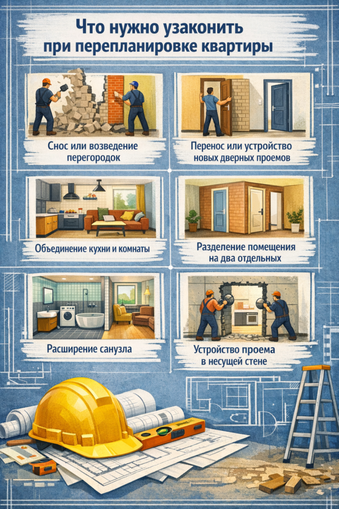 перепланировка